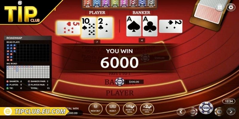Baccarat Tipclub - Trò Chơi Game Bài Casino Hấp Dẫn Hàng Đầu 3 Không cược vào cửa tỷ lệ thưởng quá cao khi chơi Baccarat