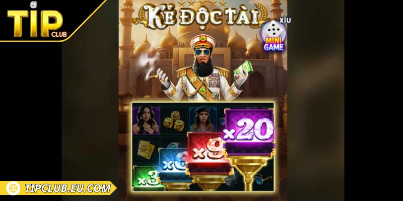 Kẻ Độc Tài Tipclub - Trò Chơi Trực Tuyến Được Yêu Thích 3 Người tham gia theo dõi tần suất quay của game