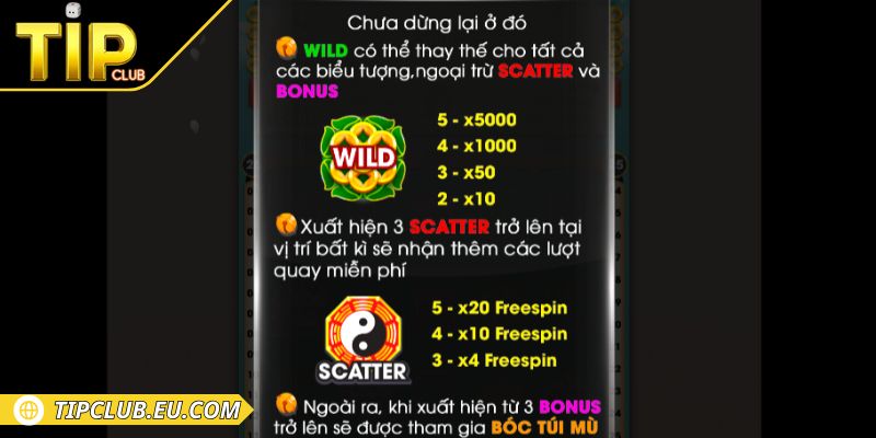 Mèo Thần Tài Tipclub Cực Hấp Dẫn Mà Game Thủ Nên Chơi 2 Nắm rõ về quy tắc tính thưởng trong game