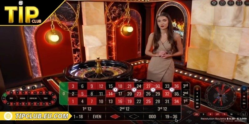 Roulette Tipclub - Đặt Cược Thông Minh, Thắng Đậm Dễ Dàng 3 Hướng dẫn cược 1 tiến 2 lùi tại Tipclub