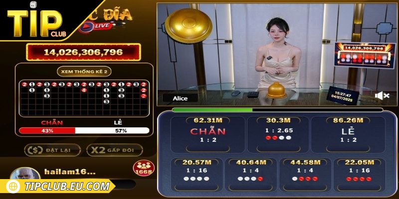 Xóc Đĩa Live Tipclub – Hướng Dẫn Và Thời Điểm Nên Chơi 2 Rút thưởng và tham chiếu lịch sử cá cược